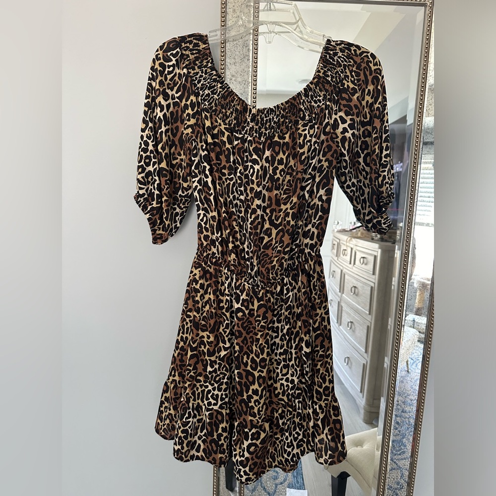Leopard Lilly Pulitzer size small romper, in excellent condition